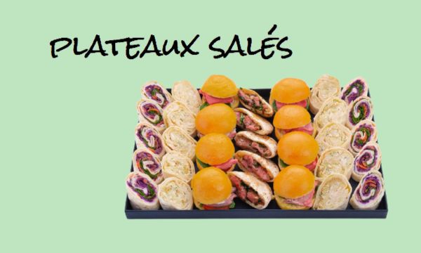 plateaux de pièces cocktail salées
