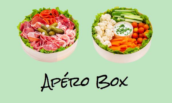 les apéro box charcuterie, fromage ou veggie