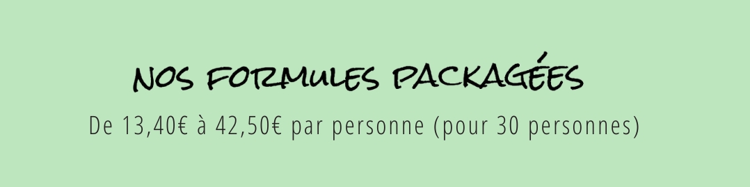 Formules client packagées